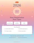 Host Registration Fee
